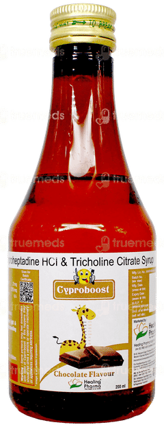 Cypro Boost Chocolate Flavour Syrup 200Ml Cypro Boost Chocolate Flavour Syrup 200Ml