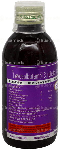 Healtuss Ls Syrup 100Ml Healtuss Ls Syrup 100Ml