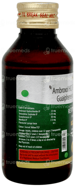 Respithik Tr Syrup 100ml Respithik Tr Syrup 100ml