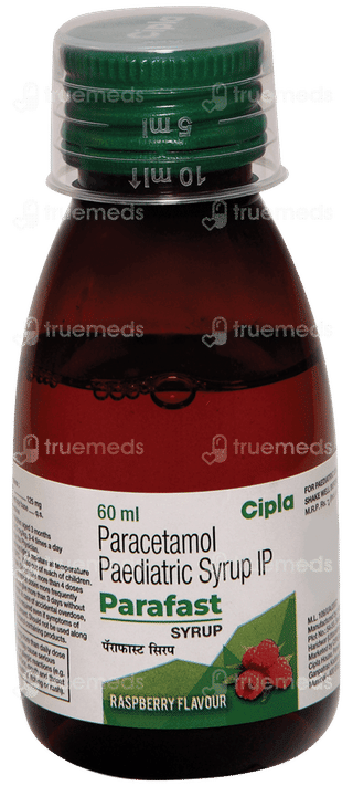 Parafast Raspberry Flavour Syrup 60ml
