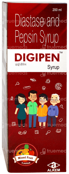 Digipen Mixed Fruit Flavour Syrup 200ml