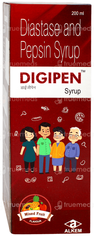 Digipen Mixed Fruit Flavour Syrup 200ml