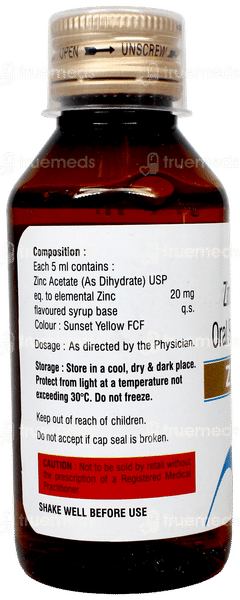 Zivise Syrup 100Ml