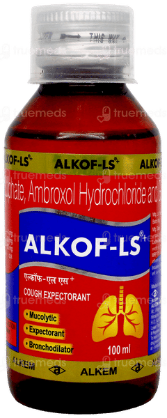 Alkof Ls + Expectorant 100Ml Alkof Ls + Expectorant 100Ml
