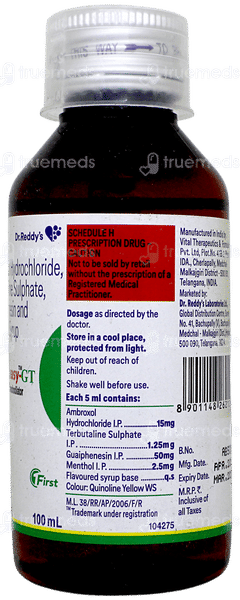 Throateasy Gt Syrup 100ml Throateasy Gt Syrup 100ml