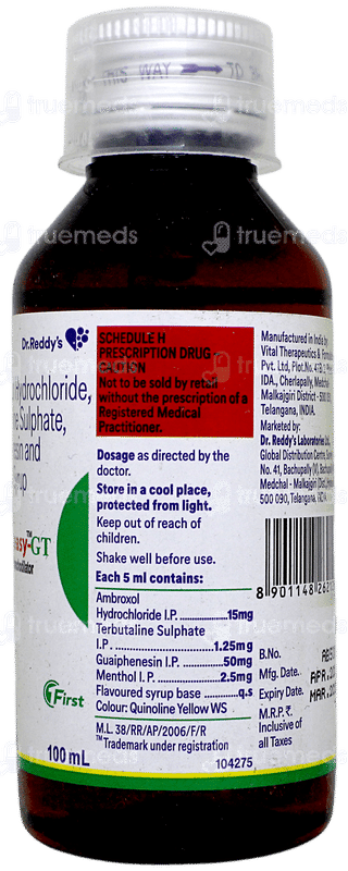 Throateasy Gt Syrup 100ml