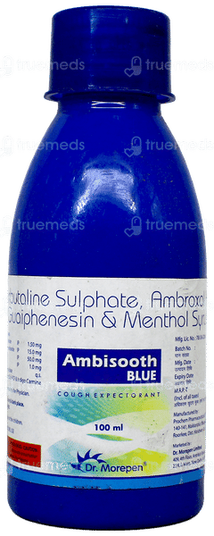 Ambisooth Blue Syrup 100Ml Ambisooth Blue Syrup 100Ml