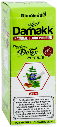 Damakk Herbal Blood Purifier Syrup 200ml