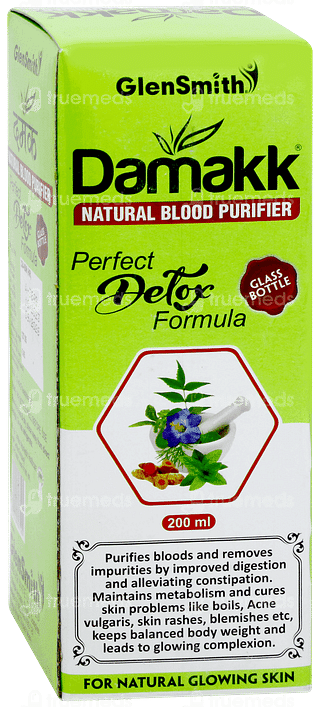 Damakk Herbal Blood Purifier Syrup 200ml