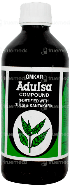 Omkar Adulsa Compound Syrup 400ml Omkar Adulsa Compound Syrup 400ml