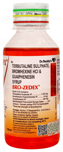 New Bro Zedex Syrup 100ml