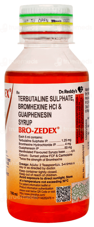 New Bro Zedex Syrup 100ml