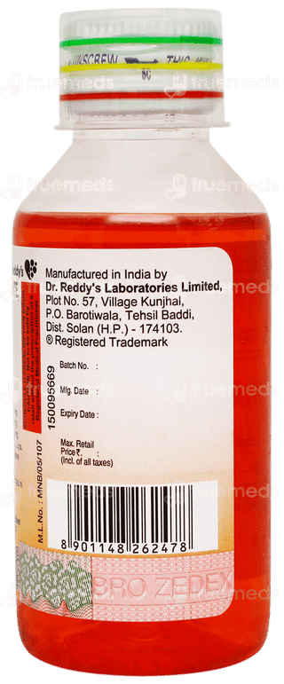 New Bro Zedex Syrup 100ml