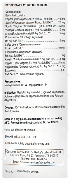 Practin Pineapple Flavour Herbal Syrup 175ml