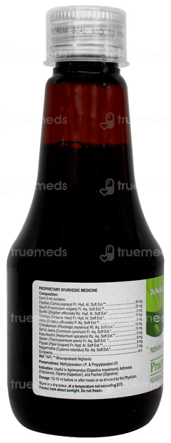 Practin Pineapple Flavour Herbal Syrup 175ml
