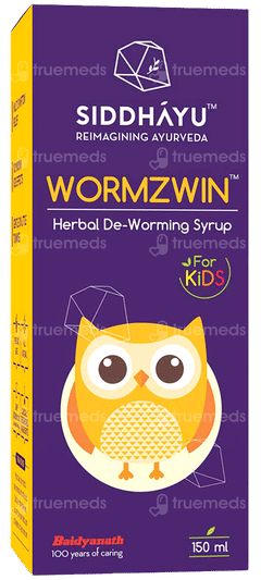 Siddhayu Wormzwin Herbal De Worming For Kids Syrup 150ml