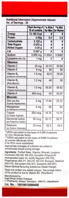 Lycolyfe Syrup 200ml