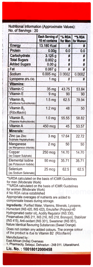 Lycolyfe Syrup 200ml