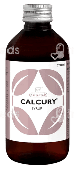 Charak Calcury Syrup 200Ml Charak Calcury Syrup 200Ml
