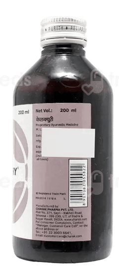 Charak Calcury Syrup 200Ml Charak Calcury Syrup 200Ml