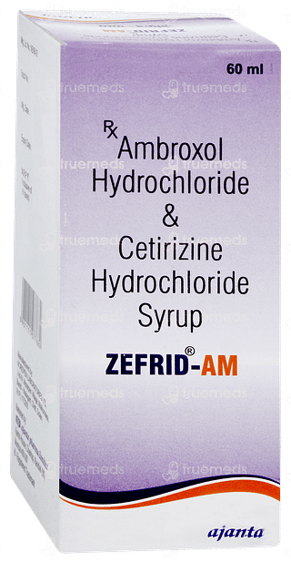 Zefrid Am Syrup 60ml