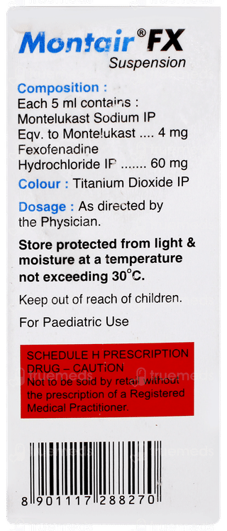 Montair Fx Mango Flavour Syrup 60ml