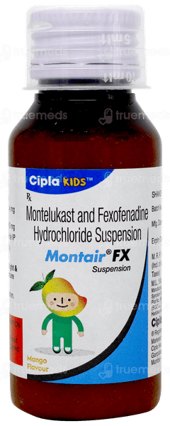 Montair Fx Mango Flavour Syrup 60ml