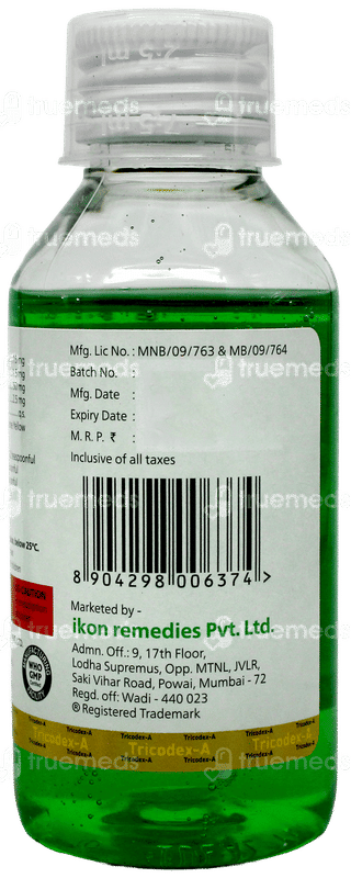 Tricodex A Syrup 100Ml