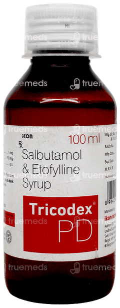 Tricodex Pd Syrup 100Ml Tricodex Pd Syrup 100Ml