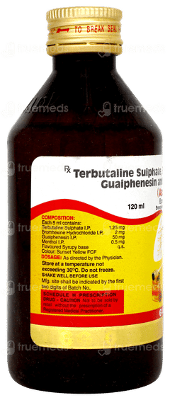 Ascoril + Honey Rose Flavour Expectorant 120ml Ascoril + Honey Rose Flavour Expectorant 120ml