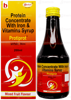 Protiprot Mixed Fruit Flavour Syrup 200Ml