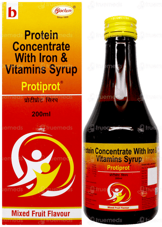 Protiprot Mixed Fruit Flavour Syrup 200Ml