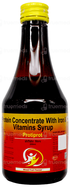 Protiprot Mixed Fruit Flavour Syrup 200Ml