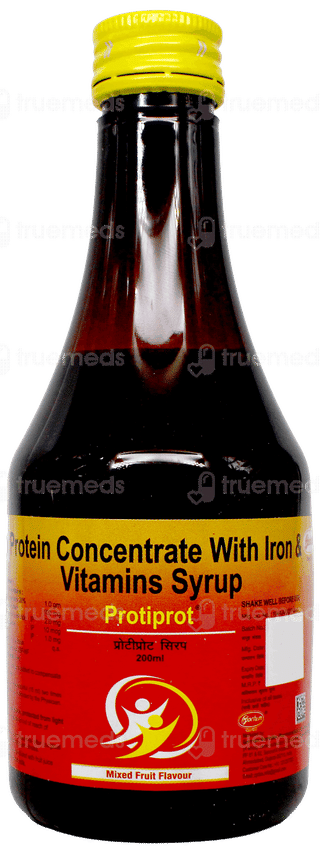 Protiprot Mixed Fruit Flavour Syrup 200Ml