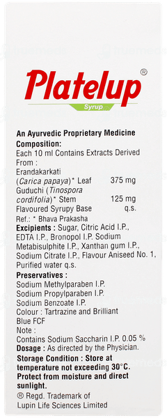 Platelup Syrup 200ml