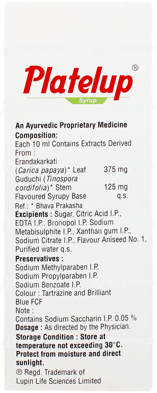 Platelup Syrup 200ml