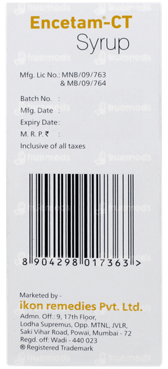 Encetam Ct Syrup 100ml