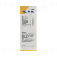 Hapdco Vita Mind Syrup 200ml