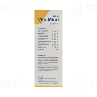 Hapdco Vita Mind Syrup 200ml