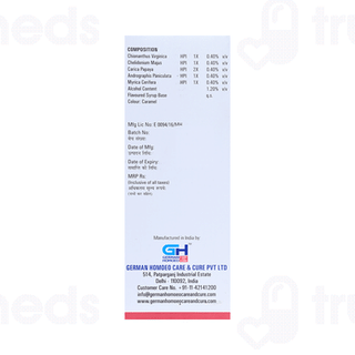 Germans Hepar Care And Cure Syrup 500ml