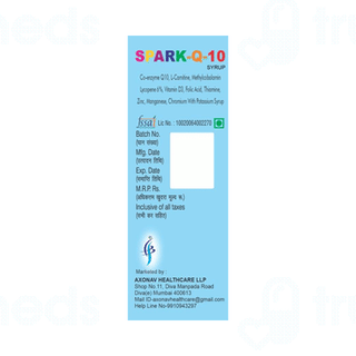 Spark Q10 Pineapple Flavour Syrup 200ml