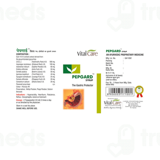 Vital Care Pepgard Syrup 450Ml
