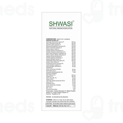 Sdh Naturals Shwasi Syrup 200ml