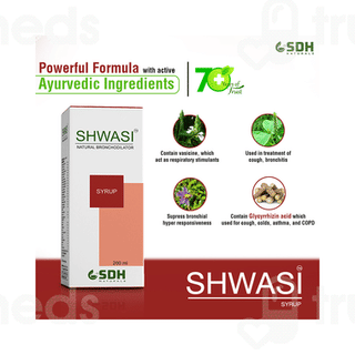 Sdh Naturals Shwasi Syrup 200ml