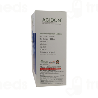Sdh Naturals Acidon Syrup 200ml
