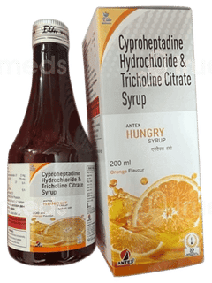Antex Hungry Orange Flavour Syrup 200Ml