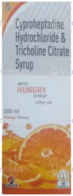 Antex Hungry Orange Flavour Syrup 200Ml Antex Hungry Orange Flavour Syrup 200Ml
