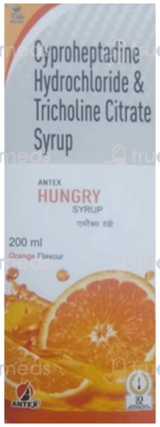 Antex Hungry Orange Flavour Syrup 200Ml