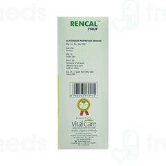 Vital Care Rencal Syrup 200Ml
