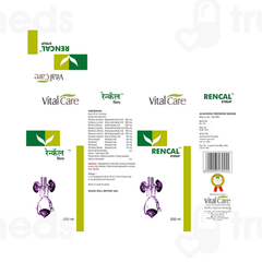 Vital Care Rencal Syrup 200Ml